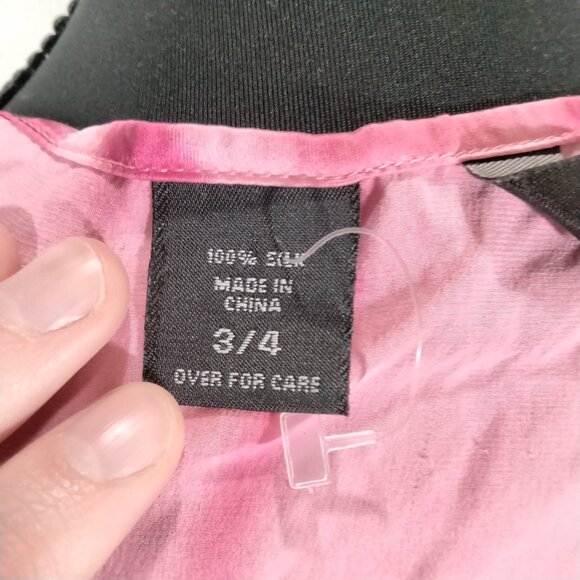 Express Magenta Silk Halter Top Tie Dye Rave Y2K 90s 2000s Boho Hot Pink Fairy - Picture 4 of 5